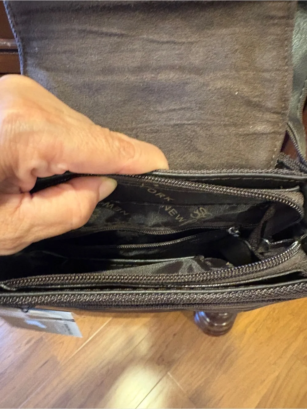 SIMON & CO Brown Men's Messenger Crossbody Bag